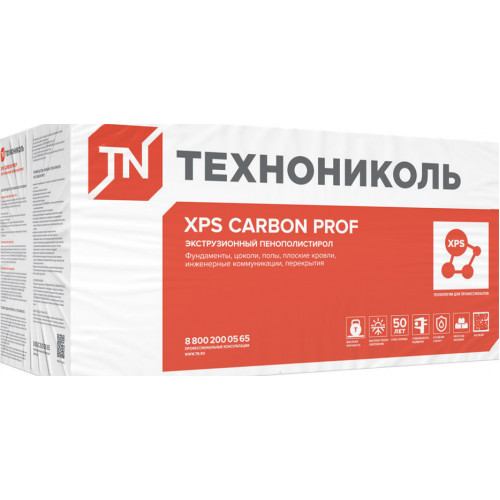 XPS CARBON PROF SLOPE 4,2 % уклон (плита K)