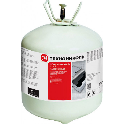LOGICROOF SPRAY Клей Контактный, 17л.