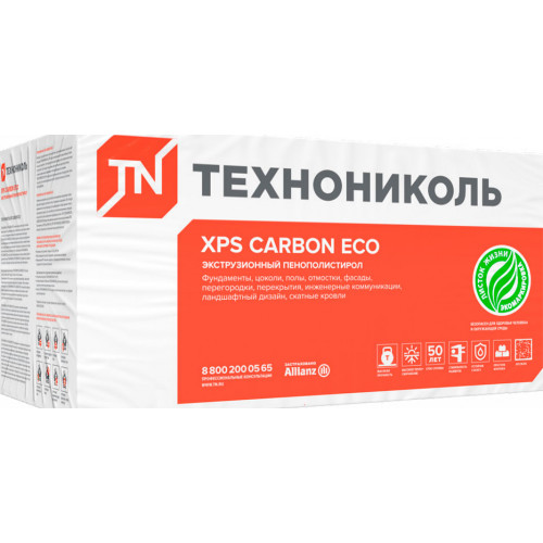 XPS ТЕХНОНИКОЛЬ CARBON ECO TB 1180х580х100-L (2х50)