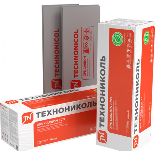 XPS CARBON ECO SP LIGHT (УШП) 2360х580х100-L (4 плит, 5,47 кв.м)