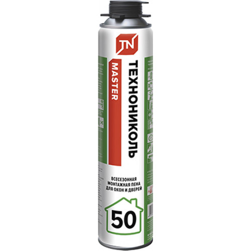 Пена монтажная ТЕХНОНИКОЛЬ MASTER 50 (всесезонная)