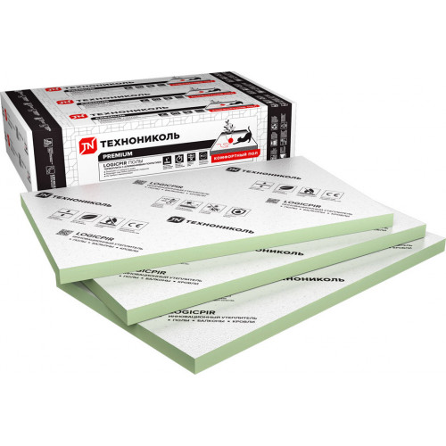 LOGICPIR Полы ФЛ/ФЛ Г4 1200х600х20 (12 плит, 8,64 кв.м.)