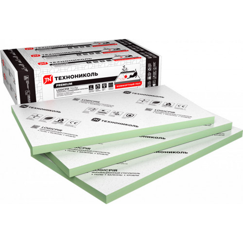 LOGICPIR Полы ФЛ/ФЛ Г4 L-1190х590х50 (5 плит, 3,5105 кв.м.)
