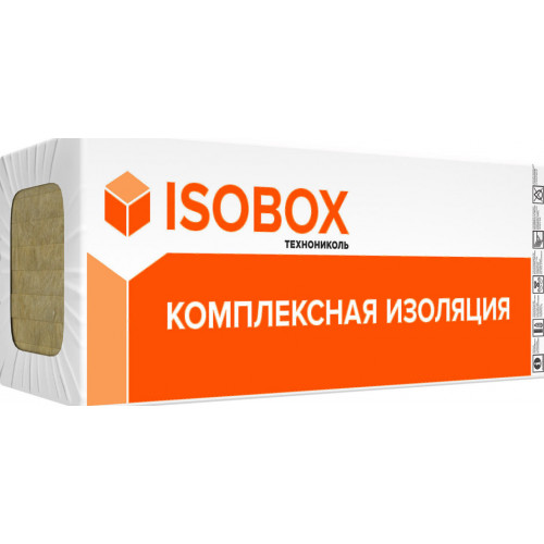 Утеплитель ИЗОБОКС ЭКСТРАЛАЙТ, 1200Х600Х100 мм (6 плит, 4,32 кв. м)