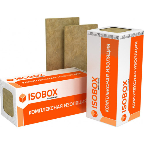 Утеплитель ИЗОБОКС ЭКСТРАЛАЙТ, 1200Х600Х50 мм (8 плит, 5,76 кв. м)