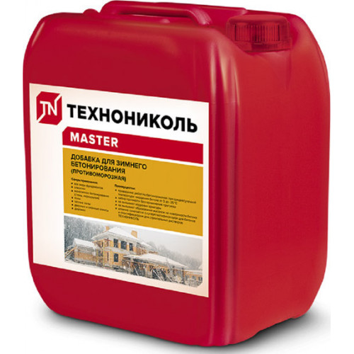Добавка для зимнего бетонирования ТЕХНОНИКОЛЬ MASTER, 5л