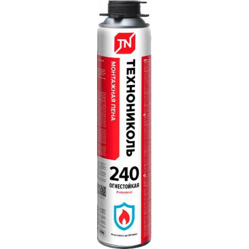 Пена монтажная ТЕХНОНИКОЛЬ 240 PROFESSIONAL огнестойкая