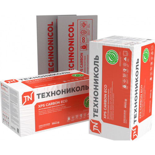XPS CARBON ECO 1180х580х30-L (13 плит, 8,89 кв.м)